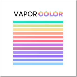 Vapor Color Posters and Art